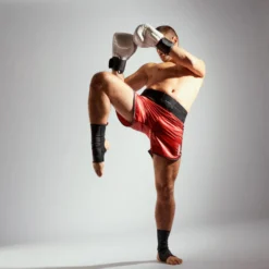 CHEVILLERE MUAY THAÏ ADULTE NOIR/ROUGE 9 CHEVILLERE MUAY THAÏ ADULTE NOIR/ROUGE -Boxe Boutique chevillere muay thai adulte noirrouge 4