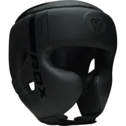 RDX SPORTS F6 Kara Casque De Boxe Noir