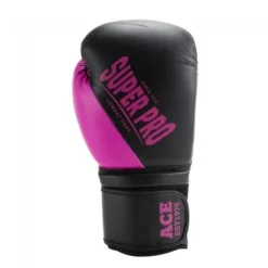 Gants De Boxe - Ace - Noir/Rose -Boxe Boutique gants de boxe ace noirrose 2