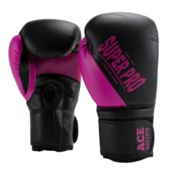 Gants De Boxe - Ace - Noir/Rose