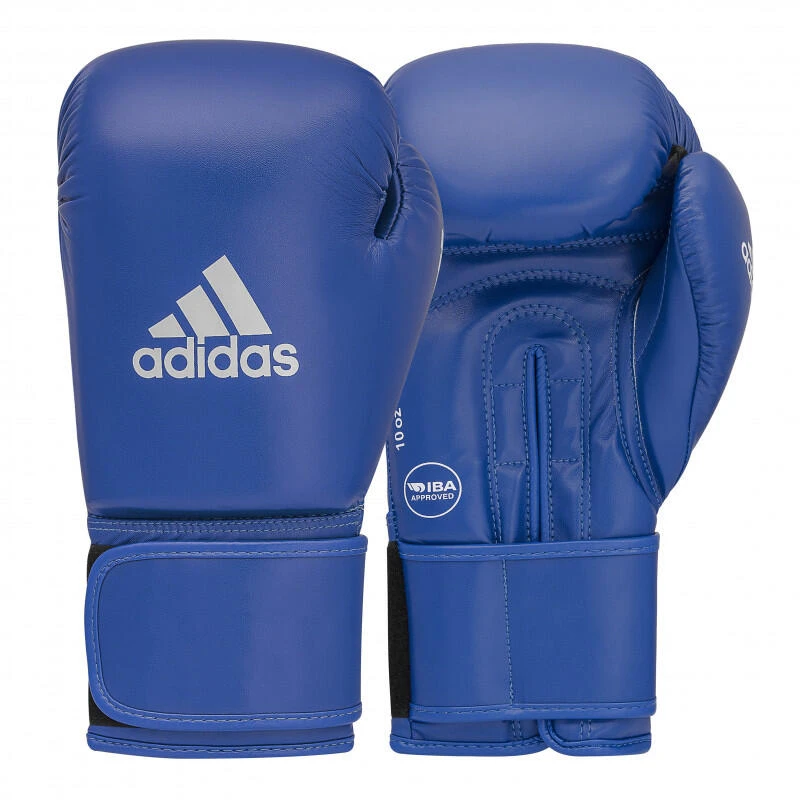 ADIDAS Gants De Boxe En Cuir Approuvés IBA 1 ADIDAS Gants De Boxe En Cuir Approuvés IBA