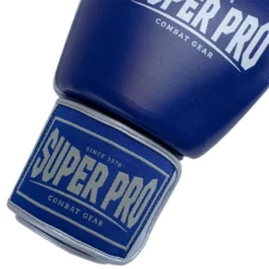Gants De Boxe En Cuir - Enforcer - Bleu/Argent/Blanc -Boxe Boutique gants de boxe en cuir enforcer bleuargentblanc 3