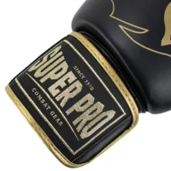 Gants De Boxe En Cuir - Warrior SE - Noir/Or -Boxe Boutique gants de boxe en cuir warrior se noiror 4