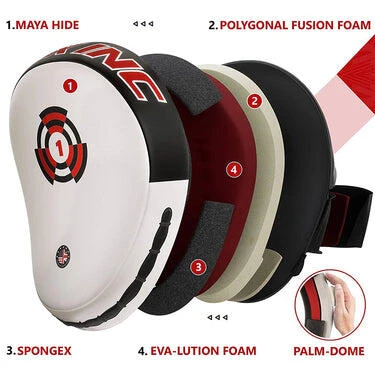 RDX SPORTS Pattes D'ours De Vitesse Boxe - Focus Pads Rex Curve T1 3 RDX SPORTS Pattes D'ours De Vitesse Boxe - Focus Pads Rex Curve T1 – Image 3