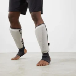 PROTÈGE-TIBIAS DE BOXE 500 ERGO GRIS -Boxe Boutique protege tibias de boxe 500 ergo gris 3